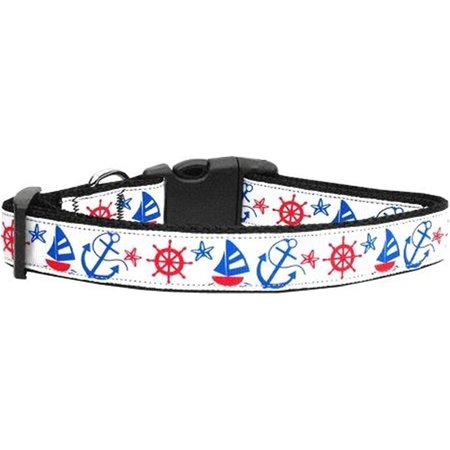 UNCONDITIONAL LOVE Anchors Away Dog Collar Large UN787926